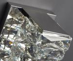 Luxury Modern K9 Crystal Wall Lamp Stainless Steel