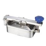 Sanitary Stainless Steel Manhole Cover Single Arm Low Pressure 304 316 Tank