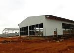 Hot Dip Galvanized Structural Steel Frame Buildings / Galvanized Steel Frame
