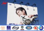 Exterior Street Advertising LED Display Billboard With Galvanization Anti -