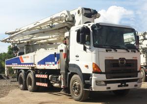 Quality HINO 700 47m Concrete Boom Pump Truck Mounted 382KW For Construction wholesale