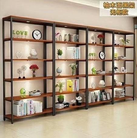Stable Metal Frame Wood Shelves Acrylic Display Shelf Jewelry Watch Customized
