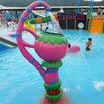Fiberglass Water Park Splash Pad Equipment For Water Park