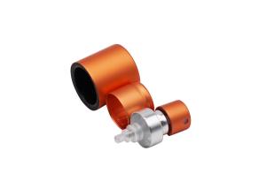 Quality 15mm Orange Cylinder Magnetic Perfume Cap Cosmetci Packaging wholesale