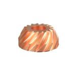 Polish Surface Electroplate 5 Axis CNC Copper Parts