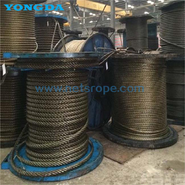 6 Strand 6x61 Offshore Mooring Steel Wire Rope – High-Strength, Corrosion-Resistant, Reliable for Marine Applications