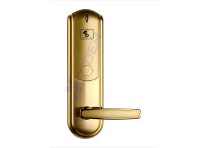 Quality Golden Smart Card Hotel Door Lock Mifare 1K S50 Card Required L1830J wholesale