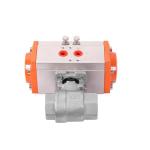 Industrial Pneumatic 304 Stainless Steel 2PC Ball Valve with 30-Day Refund