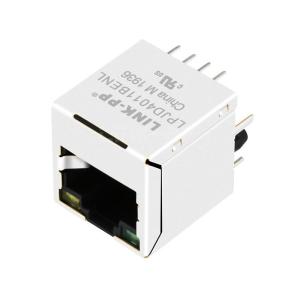 Quality LPJD4011BENL 10/100 Base-T Vertical RJ45 Magnetic Jack Green/Yellow LED wholesale