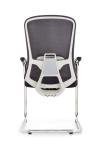 Mesh Cloth Business Office Meeting Room Chair With Metal Frame