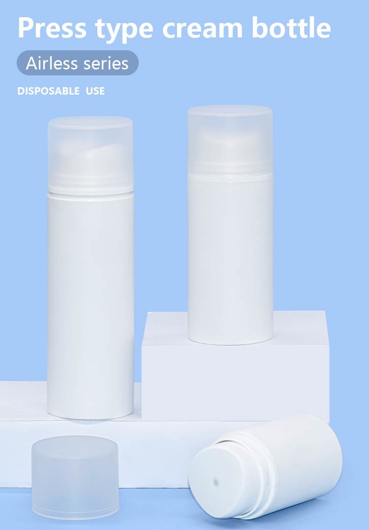 50ml/100ml/150ml Customized Color face cream lotion container PP Airless Pump Bottle UKA57