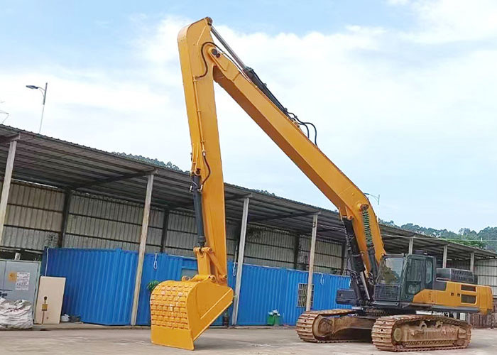 Q690D Long Reach Excavator Arm And Boom For Unload Sand enhance excavation