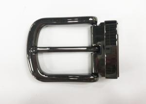 Quality Gun Metal Nickel Free Clamp Belt Buckle 1 3/8 Inch ( 35 mm ) With Round Shape wholesale