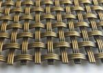 3.2mm ODM Decorative Metal Mesh Screen Wire Grille Antique Plated