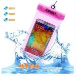New promotional customed logo 6" waterproof diving floating mobile apple pvc
