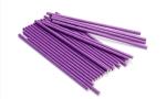 Organic Natural Purple Paper Straws Waterproof Disposable CE Certification
