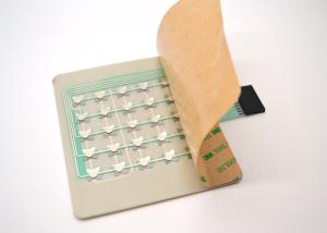 Quality Dustproof Metal Tactile Switch / Light Weight Custom Membrane Keypad wholesale