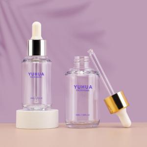 Quality 50ml Empty Serum Bottles Essential Oil Skincare Packaging Dropper Bottle wholesale