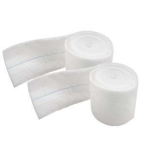 Quality OEM Disposable Antibacterial Gauze Dressing Roll Soft Bandaging Material Breathable wholesale
