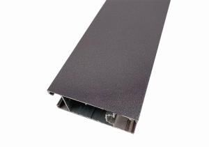 Quality Sand Powder Coating With Shining Matel Powder Shower Enclosure Extrusion Aluminum Profile For Glass Sliding Door wholesale