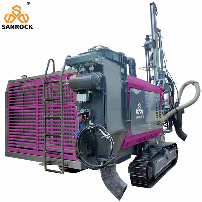 Mining DTH Drill Rig Crawler Drilling Machine Automatic Hydraulic Borehole Drilling Rig