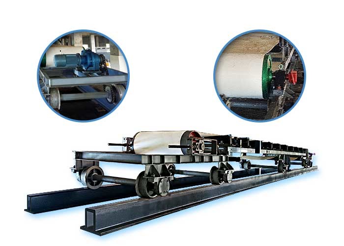 Uniform Distribution Reversable Belt Conveyor Long Distance High Tonnage