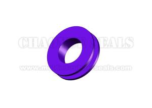 Quality 11.5 Mm EPDM Colored Rubber Grommets Amyl Alcohol And Liquid Ammonia Resistance wholesale