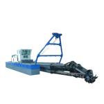 Marine Engine 650 Pipe Line Cutter Suction Dredger 20m Depth Dredging
