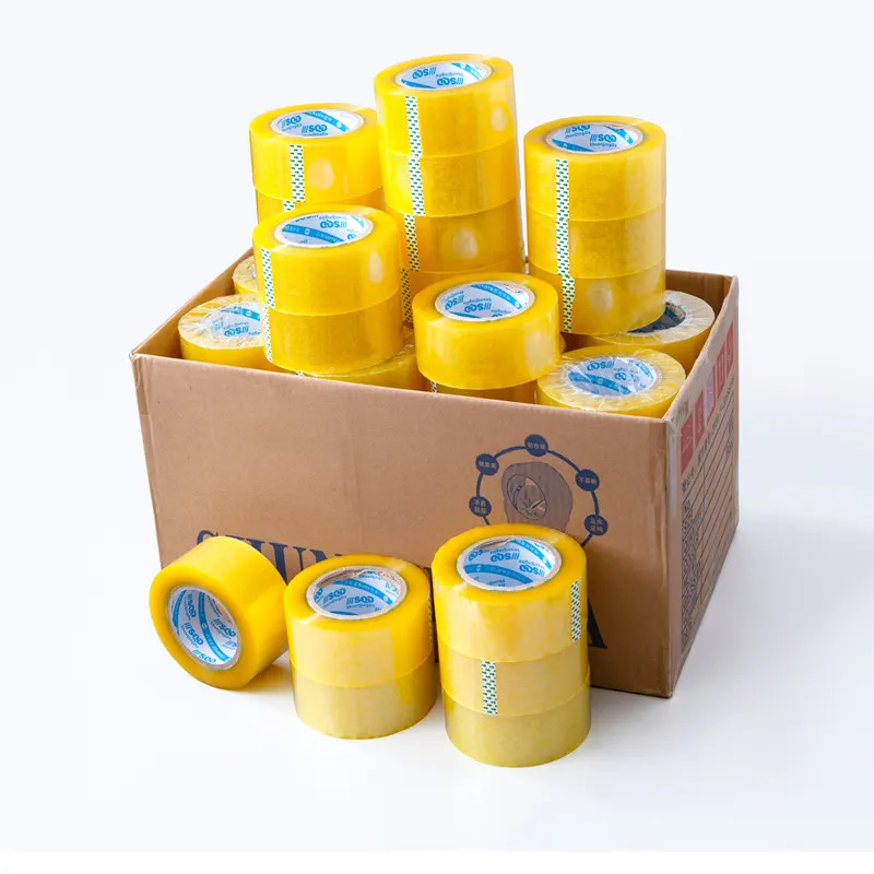 Waterproof Transparent BOPP Packing Tape Strong Adhesive Packaging Tape