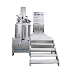 Quality SS304 Electrically Heated Vacuum Homogenizing Emulsifier Cream Homogenizer Emulsifier Mixer wholesale
