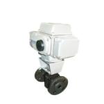 SUS316 Wafer Electric Regulating Ball Valve Stainless Steel Straight Through
