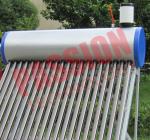 250L Pre Heated Solar Water Heater Vacuum Tube With Assistant Tank 6 Years