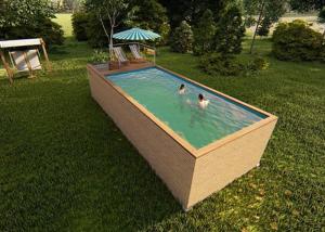 Quality Topshaw China Manufacturer 20ft 40ft Storage Shipping Container Swimming Pool for House wholesale