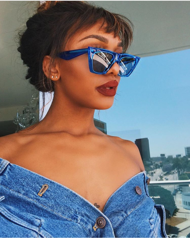 Retro Luxury Sunglasses BSCI Women'S Plastic Candy Color Glasses Outdoor Travel