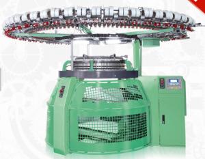 Quality Seamless Weaving Industrial Sweater Knitting Machine RPM30 Bright Green Color wholesale