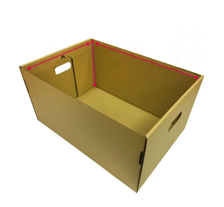 custom printing corrugated fruits packaging delivery boxes