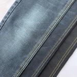 Fake Knitted Denim Fabric Heavy Weight 14 Oz Dark Color