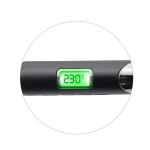 Fast Heating LCD Travel Size Hair Straightener , 0.5 Inch Flat Iron