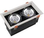 Retrofit Recessed Cob Led Ceiling Downlights , Waterproof Twins LED Spot