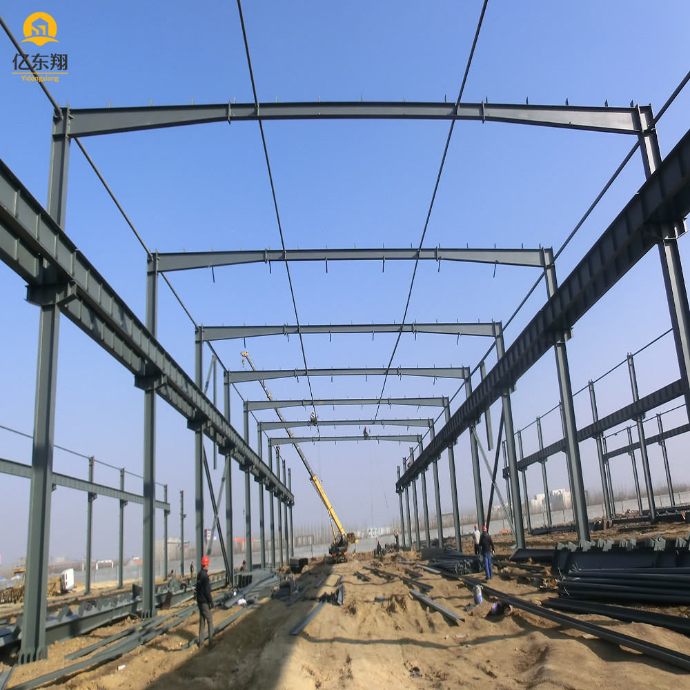 Weather Tight Outdoor Steel Structure Shed Steel Frame Storage Building