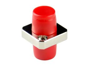 Quality FC Simplex Square Type Fiber Optic Adapter Metal Type With Ceramic Sleeve wholesale