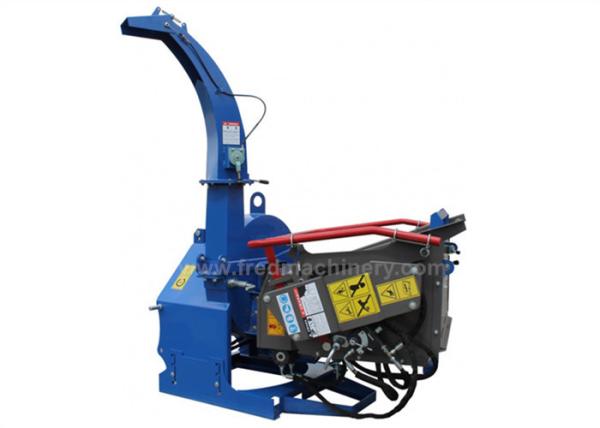 Agricultural 3 Point Hitch Wood Chipper , 30 - 70HP Tractor Powered Wood