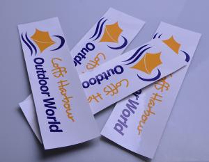 Quality Printed transparent PVC UV resistant water proof sticker decal wholesale
