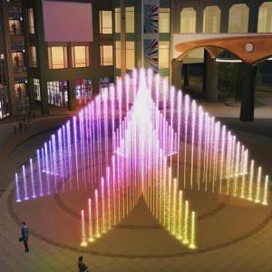Quality Effortlessly Control the Music and Colors of Our Stainless Steel 304 Floor Fountains wholesale