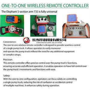 Quality IP65 Putzmeister Concrete Pump Truck Remote Control Wired wholesale
