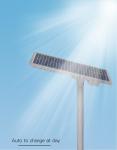 Outdoor 3000 Lumen 18pcs LED Solar Powered Street Light IP65 Wateproof