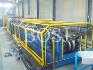 Quality BOSJ Galvanized Sheet Cable Tray Roll Forming Machine Thickness 1.2-2.0mm wholesale