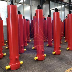 Quality Double Acting Telescopic Dump Truck Cylinders Carbon Steel Material wholesale