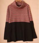 Color blocked ladies sweaters