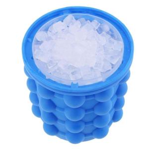 Quality Multi Functional Silicone Ice Cube Maker Food Grade Ice Buckets Saving Space wholesale